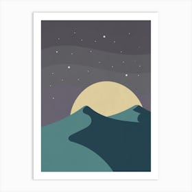 Queen Of Mountains Art Print