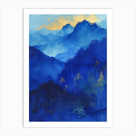 Blue Mountains 9 Art Print