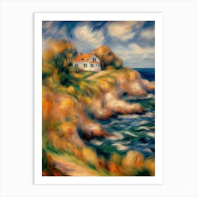 House By The Sea Art Print