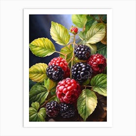 Blackberry Art Print