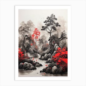 Asian Landscape 6 Art Print