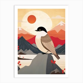 Bird Illustration Common Tern 2 Art Print