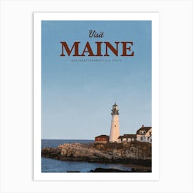 View Maine Art Print