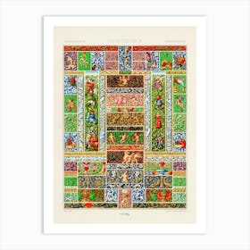 Renaissance Pattern, Albert Racine 1 Art Print