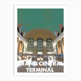 Grand Central Terminal, New York, Landmark, Wall Print, Wall Art, Poster, Print, Art Print