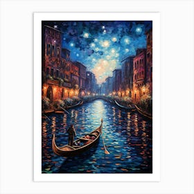 Venetian Vistas: Captivating Canals of Venice Art Print
