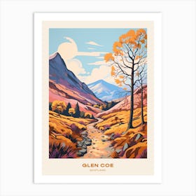 Glen Coe Scotland 1 Hike Poster Art Print