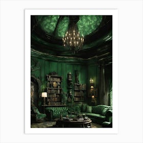Green Room 1 Art Print