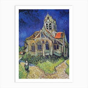 Church at Auvers Art Print