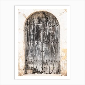 Old Door Wood Art Print