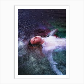 Night Swimming Art Print