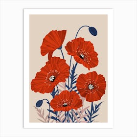 Poppies 1 Art Print