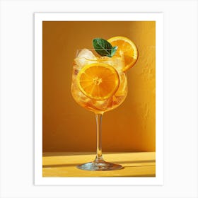 Aperol Spritz Art Print 8 Art Print