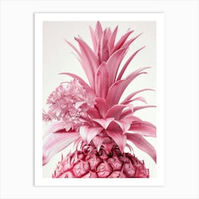 Pink Pineapple 11 Art Print