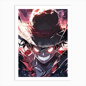 One Piece luffy Art Print