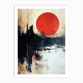 Sunset In The City, Chinese Classic Art Print