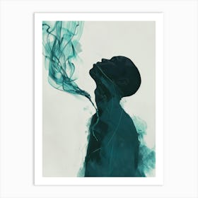 Smoke In The Air 1 Art Print