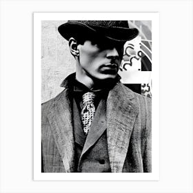 Man In A Hat 1 Art Print