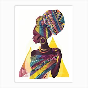 African Woman 218 Art Print