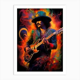 Carlos Santana (1) Art Print