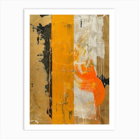 'Orange' 4 Art Print
