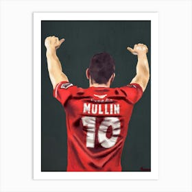 Paul Mullin Wrexham Art Print