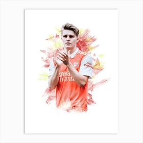 Martin Odegaard 1 Art Print