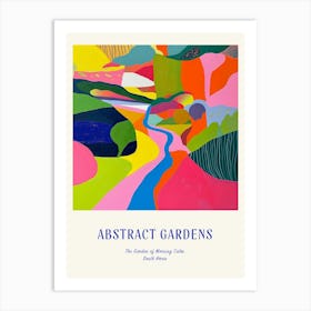 Colourful Gardens The Garden Of Morning Calm South Korea 3 Blue Poster Art Print