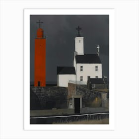 Lighthouses Art Print