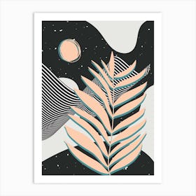 Palm Leaf Astrology Art Print