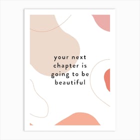 Beautiful Abstract Quote Art Print