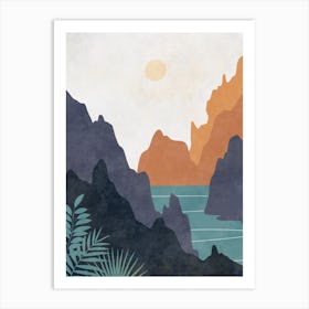 California Landscape Art Print