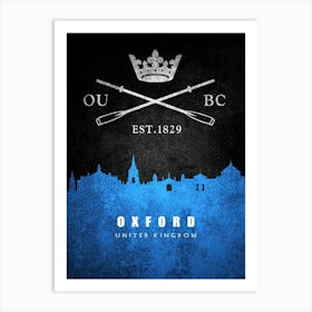 Oxford University Boat Club Art Print