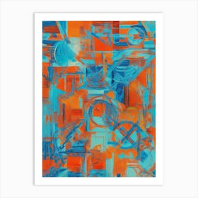 Abstract Painting 843 Art Print