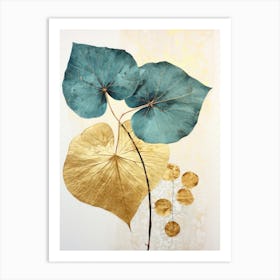 Gold Leaf Art Print