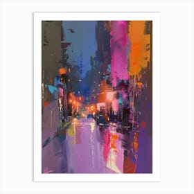 Night City Art Print