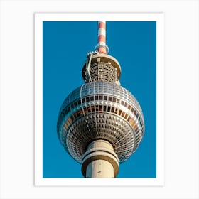 Tv Tower In Berlin 02 Art Print