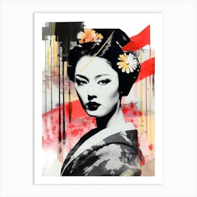 Geisha Girl 2 Art Print