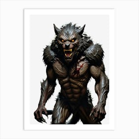 Werewolf in the DARK Art Print