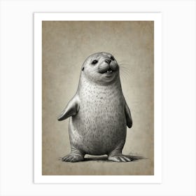 Seal! 5 Art Print