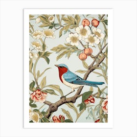 Bird On A Branch 49 Art Print