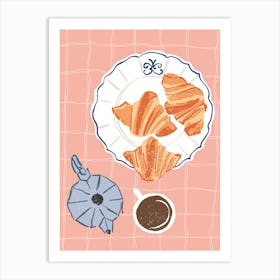 Breakfast Food Print Art Print