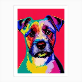 Glen Of Imaal Terrier Andy Warhol Style Dog Art Print