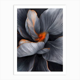 Abstract Flower 3 Art Print