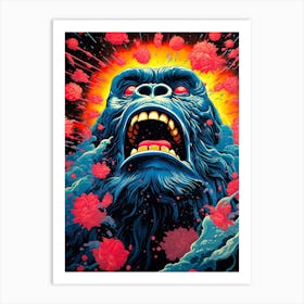 King Kong Art Print