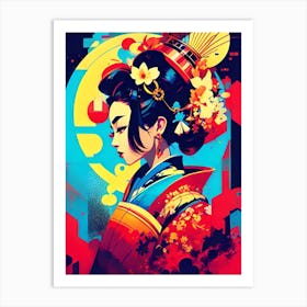 Geisha 94 Art Print