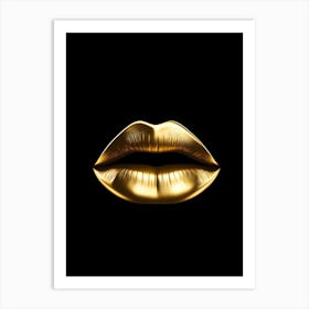 Golden Kiss Art Print