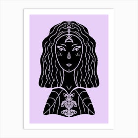 Tarot Card Illustration Art Print