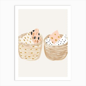 Baskets 2 Art Print