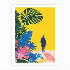 Tropical Landscape 1 Art Print